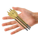 6pcs Hex Shank Spade Bits Flat Boring Bit Wood Drill Set