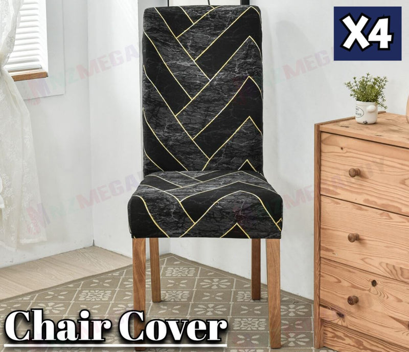 Chair Covers *Golden Square *Available In 2pcs and 4 Pcs