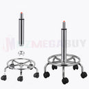 Salon Barber Bar Stool Massage Hairdressing Chair Swivel Hydraulic PU Black