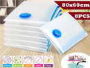 Reusable Vacuum Seal Travel Bag 60 x 80cm* 1pcs,4pcs,8pcs