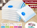 Reusable Vacuum Seal Travel Bag 100 x 70* 1pcs,4pcs,8pcs