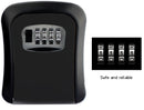 Weather Resistant 4 Digit Wall Mounted Key Safe Box Storage * 4 Colors