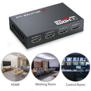 1 in 4 Out HDMI Splitter Full Ultra HD 1080P 4K/2K 3D PC STB PS3 V1.4 Powered