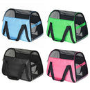 Pet Dog Cat Carrier bag Soft Crate Travel Carry Cage  Foldable * Black/Blue/Hotpink/Green  53CM