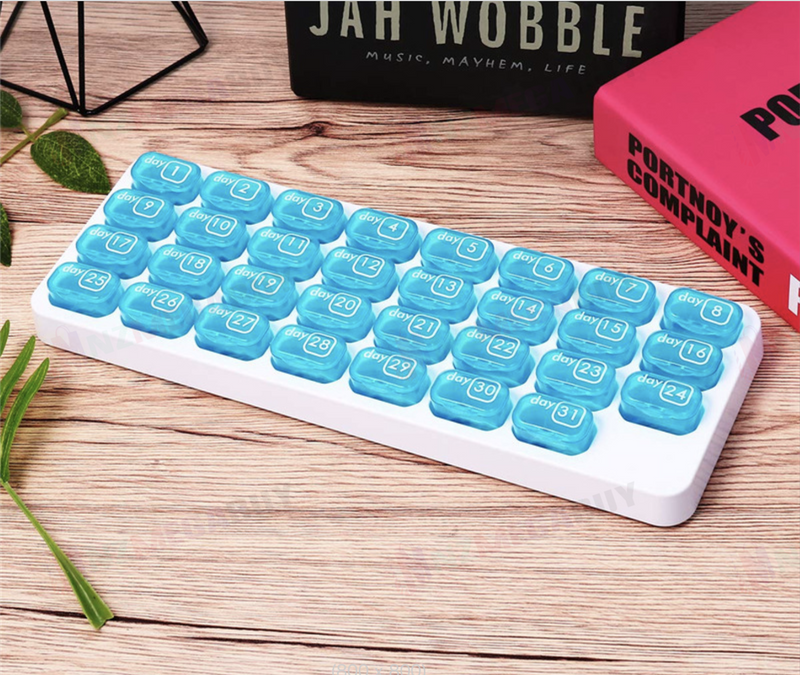 Tablet Pill Box Holder Medicine storage case 31 days