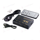 5 Port HDMI Splitter Switch Switcher Hub Box HDTV Ultra HD 4K 60Hz with Remote