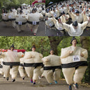 SUMO Fancy Dress Fan Inflatable Costume Suit with Hat