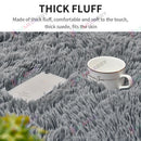 Shaggy carpet rug Burgundy *5 Sizes