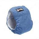 Dog Puppy Nappy Diaper Belly Wrap Sanitary pants /  5 Sizes  Blue