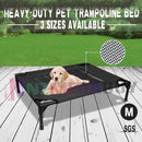 Heavy Duty Pet Dog Bed Trampoline Hammock Canvas * Grey *3 Sizes