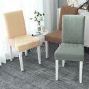 Washable Dining Chair Cover Stretch Banquet Removable Slipcover Seat Covers* Beige