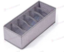 Foldable Storage Drawer Organizer Divider  6  compartments