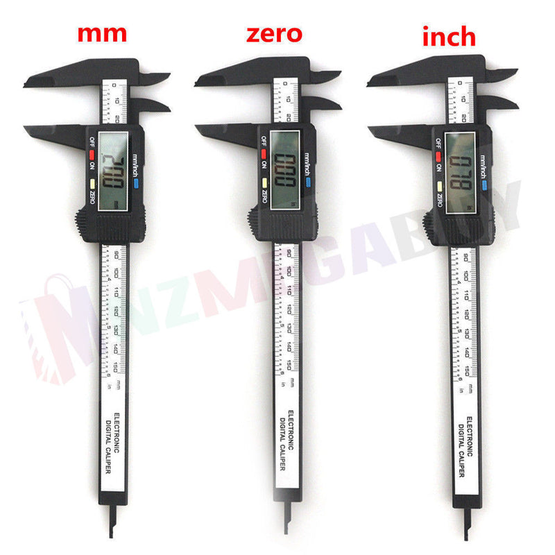 Vernier Caliper Digital LCD Gauge Electronic Micrometer Measuring Tool*  150mm