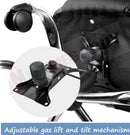 Premium PU Faux Leather Gaming Office Chair Black/White