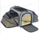 Pet carrier dog cat carrier 46CM  Durable  Grey Blue