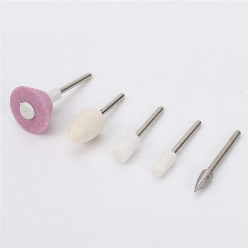 5 x  Professional Nail Art Bits File Drill Buffer