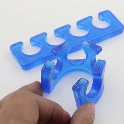 Soft Silicone Finger Toe Separator Manicure Tool