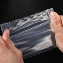 100pc Resealable Zip Bags PE Clear bags * 12 Sizes