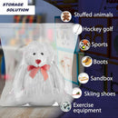 100pc Resealable Zip Bags PE Clear bags * 12 Sizes