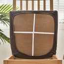 PU Chair Cover Leather Stretch 1pc,2pc * Cream