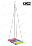 Bird toys parrot toys hanging swing ladder 6pc Combo