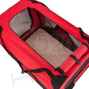 LOVEPET® Red* Portable Soft Pet Travel Dog Crate *6 Sizes