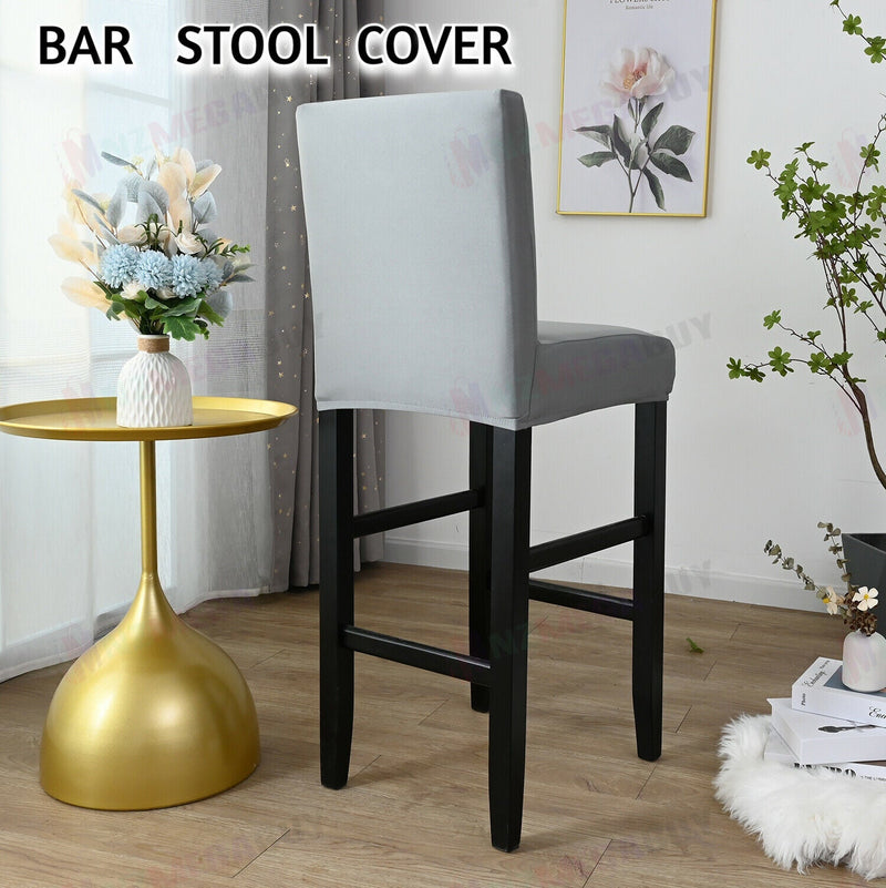 Cafe Bar Stool Covers Stretch Armless Chair Slipcover Spande (YLC)