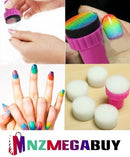 1x Nail Art Design Stamping & 4x Changeable Sponge