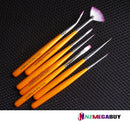 7pc Nail Acrylic Tips UV Gel Painting Drawing Liner