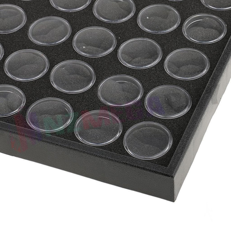 Nail Art Display Tray 50 Pot Empty storage box*Nail Acc-- Tray