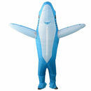 Inflatable Costume cosplay dress Blue Shark