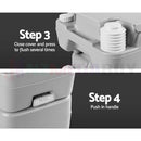 20L Outdoor Portable Camping Toilet