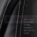 Premium PU Faux Leather Gaming Office Chair Black/White