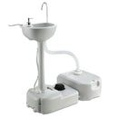 Camping Portable Sink Wash Stand with Water Tank