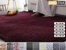 Shaggy carpet rug Burgundy *5 Sizes