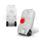 40L Portable Wheel Water Tank - Grey