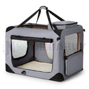 Collapsible Soft  Dog Crate cage Travel *Grey* 6 Sizes