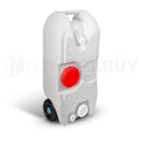 40L Portable Wheel Water Tank - Grey